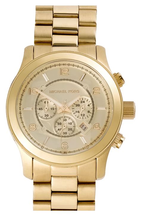michael kors men's chronograph watch review